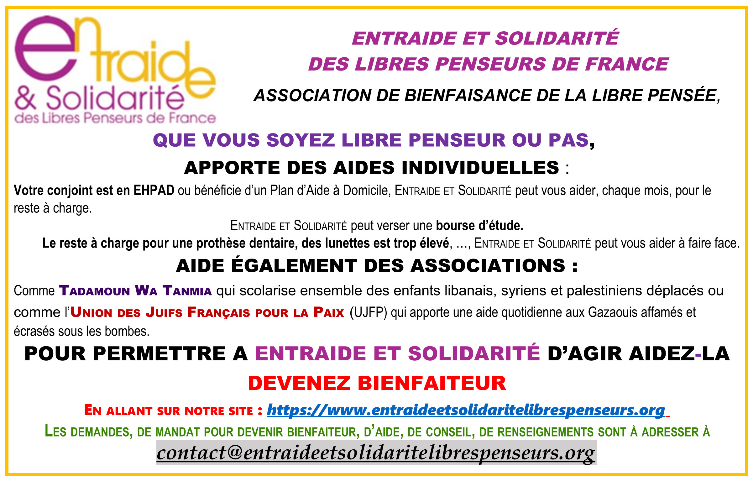 Entraide et Solidarité