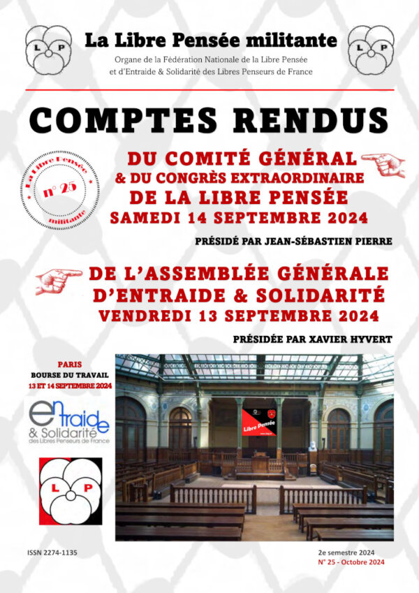 Libre Pensée Militante n° 25